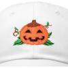 imageDALIX JackOLantern Halloween Pumpkin Hat Boys Girls Baseball CapWhite