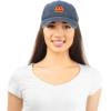 imageDALIX JackOLantern Halloween Pumpkin Hat Mens Womens Baseball Cap VintageNavy Blue