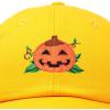 imageDALIX JackOLantern Halloween Pumpkin Hat Mens Womens Baseball CapGold