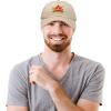 imageDALIX JackOLantern Halloween Pumpkin Hat Mens Womens Baseball CapKhaki