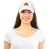 imageDALIX JackOLantern Halloween Pumpkin Hat Mens Womens Baseball CapWhite
