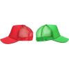 imageDALIX Mario and Luigi Hats Christmas Theme Hat Colors Halloween Costume Set Red GreenMesh