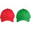imageDALIX Mario and Luigi Hats Christmas Theme Hat Colors Halloween Costume Set Red GreenSoft Dad Hat