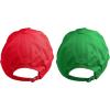 imageDALIX Mario and Luigi Hats Christmas Theme Hat Colors Halloween Costume Set Red GreenSoft Dad Hat