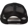 imageDALIX Solid Blank Trucker Hats Caps 2 PackBlack