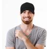 imageDALIX Solid Blank Trucker Hats Caps 2 PackBlack
