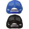 imageDALIX Solid Blank Trucker Hats Caps 2 PackBlack and Royal Blue