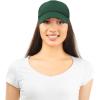 imageDALIX Solid Blank Trucker Hats Caps 2 PackDark Green