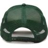 imageDALIX Solid Blank Trucker Hats Caps 2 PackDark Green