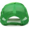 imageDALIX Solid Blank Trucker Hats Caps 2 PackKelly Green
