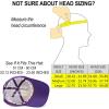 imageDALIX Solid Blank Trucker Hats Caps 2 PackPurple