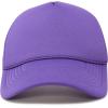 imageDALIX Solid Blank Trucker Hats Caps 2 PackPurple