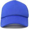 imageDALIX Solid Blank Trucker Hats Caps 2 PackRoyal Blue