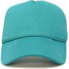 imageDALIX Solid Blank Trucker Hats Caps 2 PackTeal