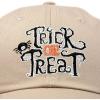 imageDALIX Trick or Treat Hat Womens Halloween Baseball CapKhaki