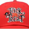 imageDALIX Trick or Treat Hat Womens Halloween Baseball CapRed