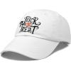 imageDALIX Trick or Treat Hat Womens Halloween Baseball CapWhite