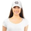 imageDALIX Trick or Treat Hat Womens Halloween Baseball CapWhite