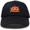 imageDALIX JackOLantern Halloween Pumpkin Hat Boys Girls Baseball CapBlack