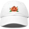imageDALIX JackOLantern Halloween Pumpkin Hat Mens Womens Baseball CapWhite