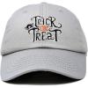 imageDALIX Trick or Treat Hat Womens Halloween Baseball CapGray