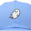 imageDALIX Ghost Embroidered Mens Womens Cotton Dad Hat Baseball Cap AdjustableLight Blue