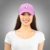 imageDALIX Ghost Embroidered Mens Womens Cotton Dad Hat Baseball Cap AdjustableLight Pink