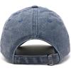 imageDALIX Ghost Embroidered Mens Womens Cotton Dad Hat Baseball Cap AdjustableNavy Blue Vintage