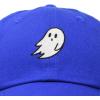 imageDALIX Ghost Embroidered Mens Womens Cotton Dad Hat Baseball Cap AdjustableRoyal Blue
