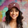 imageDALIX Ghost Embroidered Mens Womens Cotton Dad Hat Baseball Cap AdjustableWashed Red