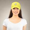 imageDALIX Ghost Embroidered Mens Womens Cotton Dad Hat Baseball Cap AdjustableYellow