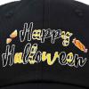 imageDALIX Happy Halloween Hat Treats Mens Womens Baseball CapBlack