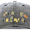 imageDALIX Happy Halloween Hat Treats Mens Womens Baseball CapBlack Vintage