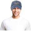imageDALIX Happy Halloween Hat Treats Mens Womens Baseball CapNavy Blue Vintage