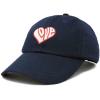 imageDALIX Love Heart Embroidered Dad Cap Cotton Baseball Cap WomenNavy Blue