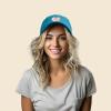 imageDALIX Love Heart Embroidered Dad Cap Cotton Baseball Cap WomenTeal