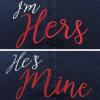 imageDALIX Matching His and Her Hat Set of 2 Couples Embroidered Baseball CapNavy Blue