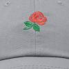 imageDALIX Womens Rose Baseball Cap Flower HatGray