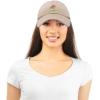 imageDALIX Womens Rose Baseball Cap Flower HatKhaki