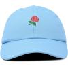imageDALIX Womens Rose Baseball Cap Flower HatLight Blue