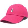 imageKpop Korean Love Snap Finger Hand Heart Hat Son Hatu Womens Embroidered Baseball CapHot Pink