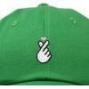 imageKpop Korean Love Snap Finger Hand Heart Hat Son Hatu Womens Embroidered Baseball CapKelly Green