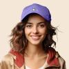 imageKpop Korean Love Snap Finger Hand Heart Hat Son Hatu Womens Embroidered Baseball CapLavender