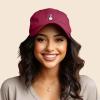 imageKpop Korean Love Snap Finger Hand Heart Hat Son Hatu Womens Embroidered Baseball CapMaroon