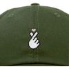 imageKpop Korean Love Snap Finger Hand Heart Hat Son Hatu Womens Embroidered Baseball CapOlive