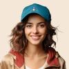 imageKpop Korean Love Snap Finger Hand Heart Hat Son Hatu Womens Embroidered Baseball CapTeal