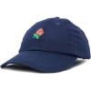 imageDALIX Womens Rose Baseball Cap Flower HatNavy Blue