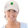 imageDALIX Four Leaf Clover Hat Baseball Cap St Patricks Day Cotton CapsBeige