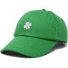 imageDALIX Four Leaf Clover Hat Baseball Cap St Patricks Day Cotton CapsKelly Green