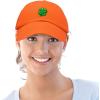 imageDALIX Four Leaf Clover Hat Baseball Cap St Patricks Day Cotton CapsOrange